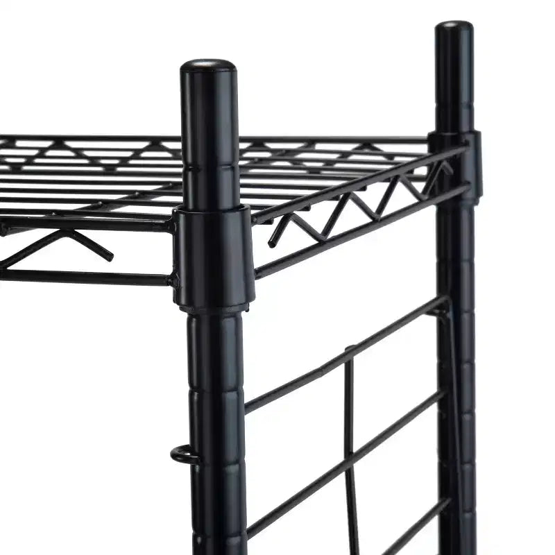 Scaffale Etagere in Acciaio con Ripiani Regolabili – Scaffalatura Metallica a Più Livelli per Casa, Ufficio e Bagno