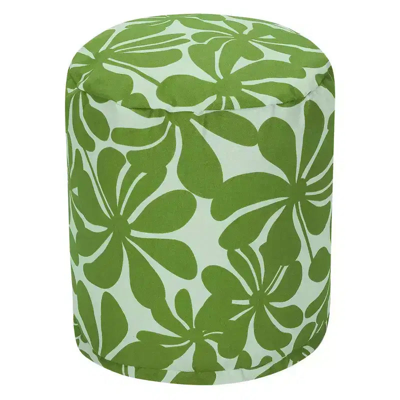 Pouf rotondo – Stile Plantation, Accento Comodo e Funzionale per Soggiorno e Camera da letto
