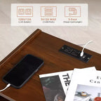 Comodino con Cassetto e Ripiano Aperto – Comodino Compatto per Camera da Letto, Design Moderno