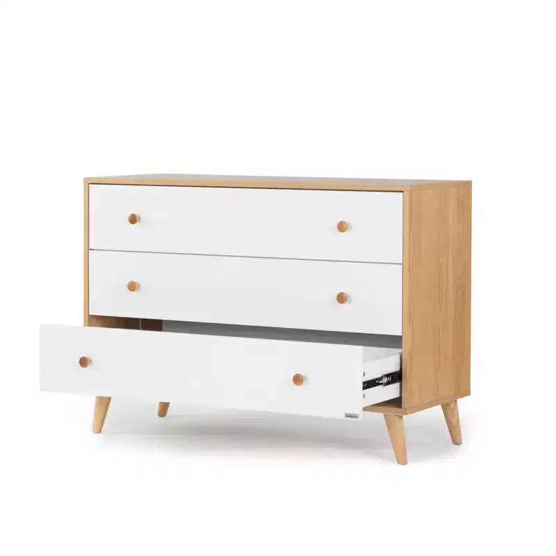 Cassettiera a 3 cassetti – Comò moderno per camera da letto piccola con stile e funzionalità