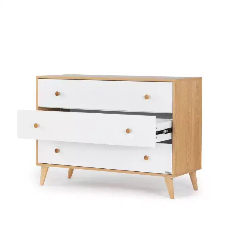 Cassettiera a 3 cassetti – Comò moderno per camera da letto piccola con stile e funzionalità