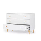 Cassettiera a 3 cassetti – Comò moderno per camera da letto piccola con stile e funzionalità