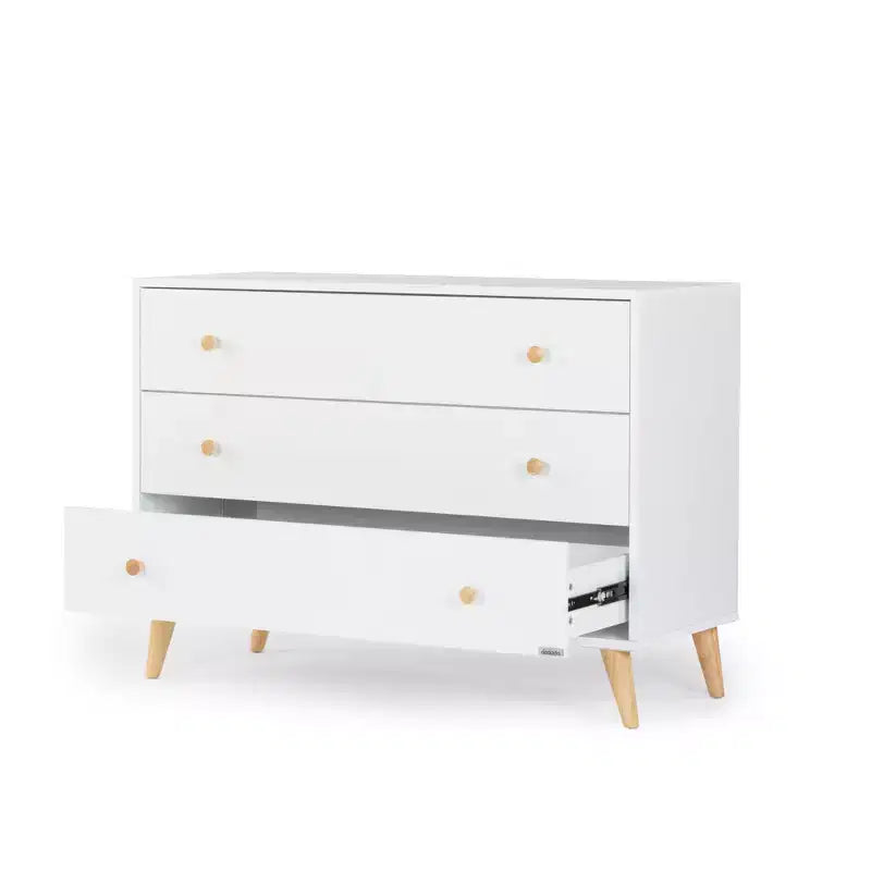 Cassettiera a 3 cassetti – Comò moderno per camera da letto piccola con stile e funzionalità