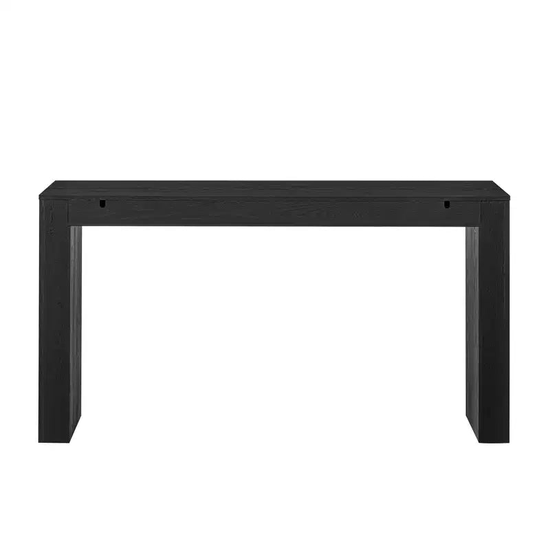 Consolle in legno con cassetti – Tavolo da ingresso/divano con contenitore, finitura naturale