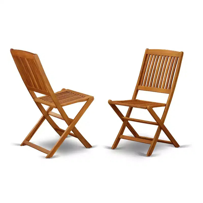 Tavolo da pranzo in legno massello con finitura quercia naturale a 7 pezzi con 6 sedie – 6 posti a sedere