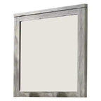 Specchio da parete rettangolare con cornice in metallo – Specchio moderno decorativo per bagno e soggiorno