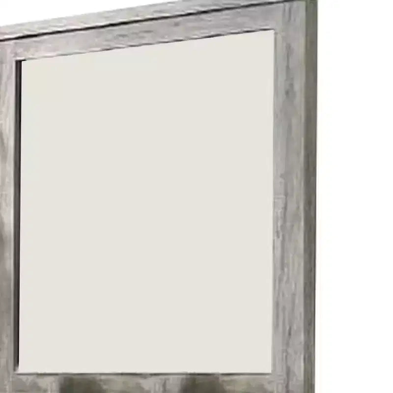 Specchio da parete rettangolare con cornice in metallo – Specchio moderno decorativo per bagno e soggiorno