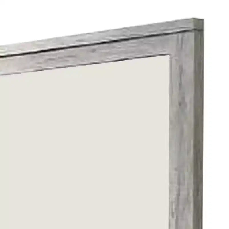 Specchio da parete rettangolare con cornice in metallo – Specchio moderno decorativo per bagno e soggiorno