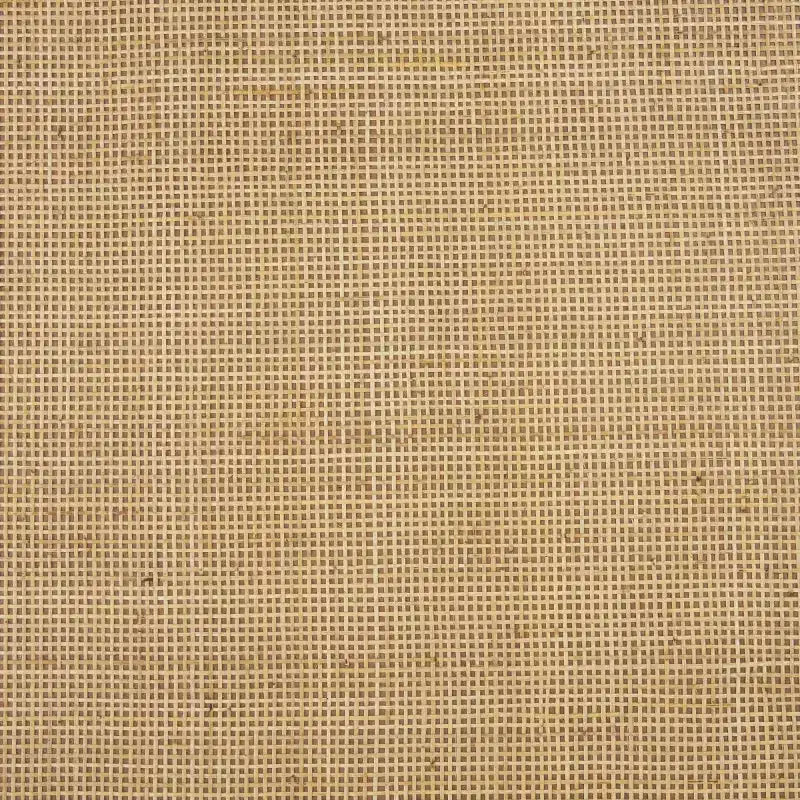 Tavolino da Caffè Rotondo in Rattan – Finitura Naturale Beige Marrone Miele, Nessun Montaggio Richiesto