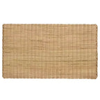 Tavolino da caffè in rattan intrecciato – Rotondo stile Boho Finitura naturale Tavolino d'appoggio per soggiorno