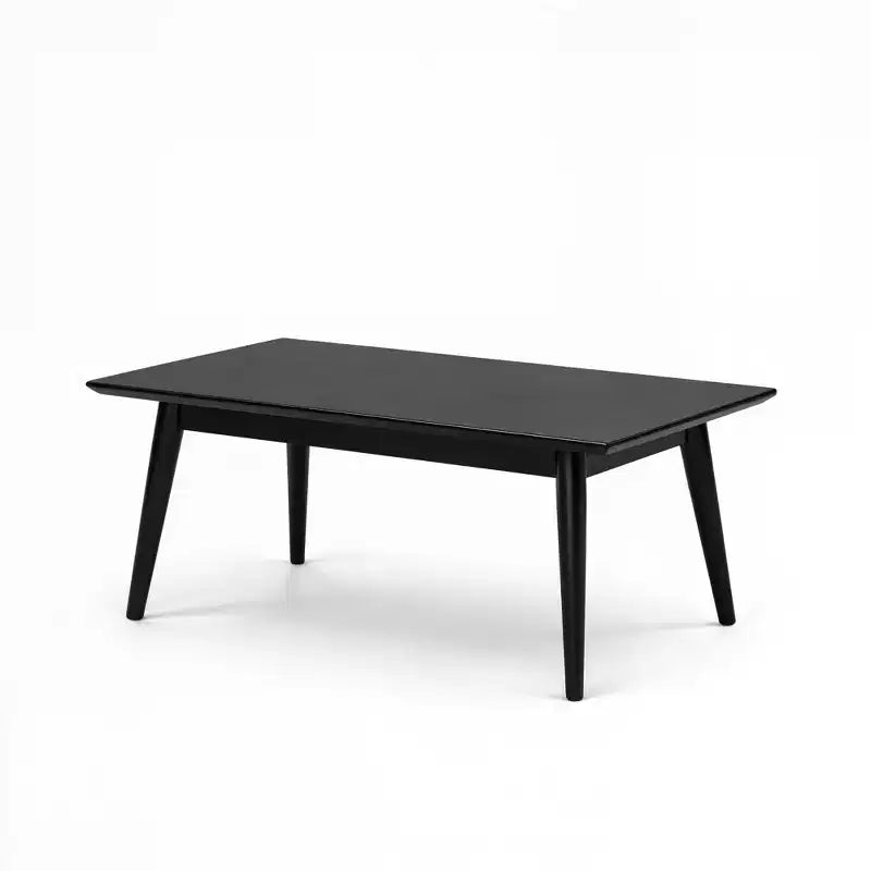 Tavolino da Caffè Moderno di Metà Secolo in Legno Massello di Pino – 101,6 cm L x 50,8 cm P, Design Minimalista