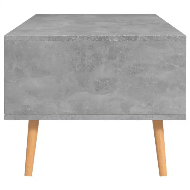 Tavolino da caffè moderno in legno ingegnerizzato bianco – Tavolino da salotto minimalista