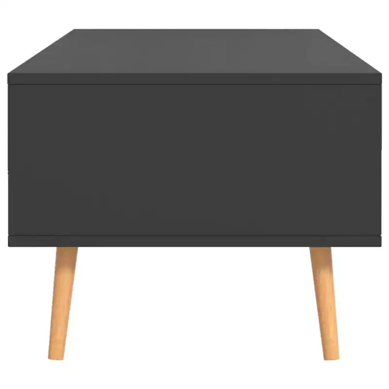 Tavolino da caffè moderno in legno ingegnerizzato bianco – Tavolino da salotto minimalista