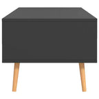 Tavolino da caffè moderno in legno ingegnerizzato bianco – Tavolino da salotto minimalista