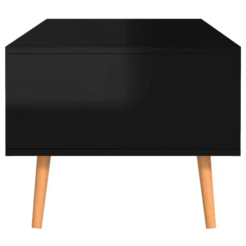 Tavolino da caffè moderno in legno ingegnerizzato bianco – Tavolino da salotto minimalista
