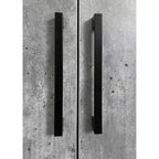 Libreria Moderna in Laminato Effetto Legno con Ante – Mobile Contenitore a 5 Ripiani Alto 198 cm
